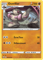 Ouvrifier 74/183 Pokémon Styles de combat (BST)
