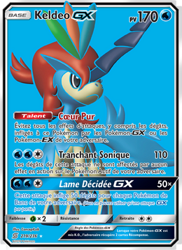 Keldeo GX 219/258 — Pokémon Harmonie des Esprits (UNM)