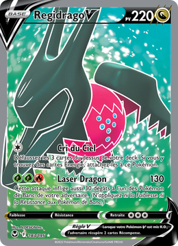 Regidrago V 183/245 — Pokémon Tempête Argentée (SIT)