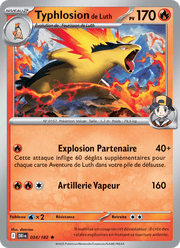 Typhlosion de Luth 034/244 Pokémon Rivalités Destinées (EV10)