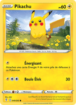 Pikachu 49/237 Pokémon Évolution Céleste (EVS)