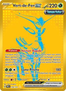 Vert-de-Fer-ex 176/180 Pokémon Évolutions Prismatiques (EV8.5)