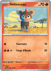 Hélionceau 015/180 Pokémon Évolutions Prismatiques (EV8.5)