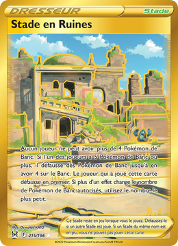 Stade en Ruines 215/247 — Pokémon Origine Perdue (LOR)
