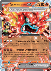 Ogerpon Masque du Fourneau-ex 017/180 Pokémon Évolutions Prismatiques (EV8.5)