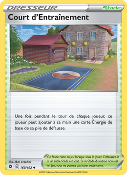 Court d'Entraînement 169/209 Pokémon Clash des Rebelles