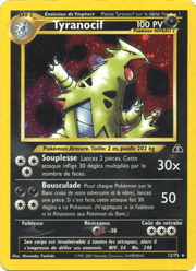 Tyranocif 12/75 Pokémon Neo Discovery (N2)