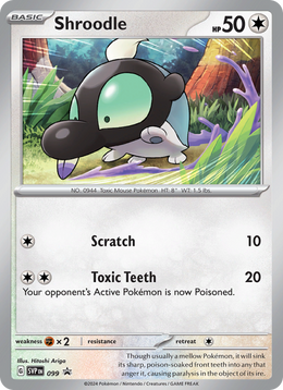 Gribouraigne 099/PROMO — Pokémon Promo Écarlate et Violet (SVP)