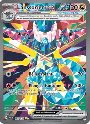 Lanssorien-ex 165/180 Pokémon Évolutions Prismatiques (EV8.5)