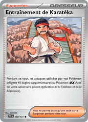 Entraînement de Karatéka 098/180 Pokémon Évolutions Prismatiques (EV8.5)