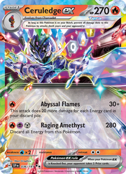 Malvalame-ex 036/252 — Pokémon Étincelles Déferlantes (EV08)