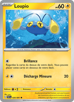 Loupio 020/245 Pokémon Destinées de Paldea (EV4.5)