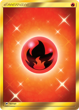 Énergie Feu 167/169 — Pokémon Ombres Ardentes (BUS)