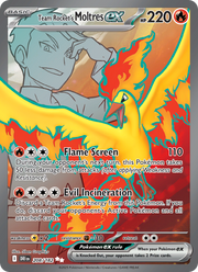 Sulfura-ex de la Team Rocket 208/244 — Pokémon Rivalités Destinées (EV10)