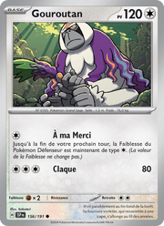 Gouroutan 156/252 Pokémon Étincelles Déferlantes (EV08)