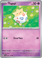 Togepi 070/252 Pokémon Étincelles Déferlantes (EV08)