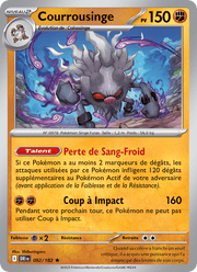 Courrousinge 092/244 Pokémon Rivalités Destinées (EV10)