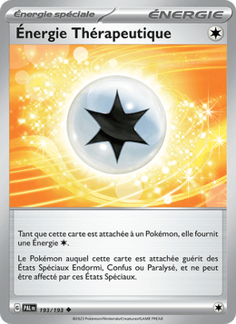 Énergie Thérapeutique 193/279 Pokémon Évolutions à Paldea (EV02)
