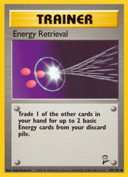 Energy Retrieval 110/130 Pokémon Base Set 2 (B2)