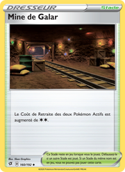 Mine de Galar 160/209 Pokémon Clash des Rebelles