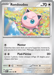 Rondoudou 039/207 Pokémon 151 (MEW)