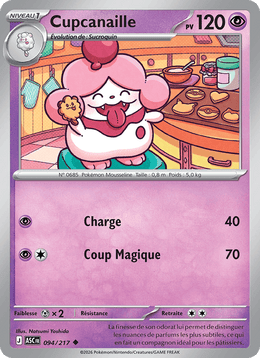 Cupcanaille 094/295 Pokémon Héros Transcendants (ME2.5)