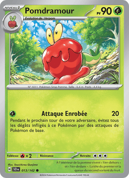 Pomdramour 013/175 Pokémon Couronne Stellaire (EV07)