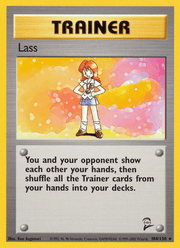 Lass 104/130 Pokémon Base Set 2 (B2)