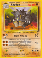 Rhydon 59/130 Pokémon Base Set 2 (B2)