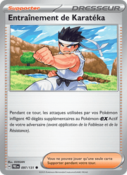 Entraînement de Karatéka 097/180 Pokémon Évolutions Prismatiques (EV8.5)