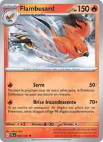 Flambusard 030/279 Pokémon Évolutions à Paldea (EV02)