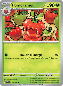 Pomdramour 017/244 Pokémon Rivalités Destinées (EV10)
