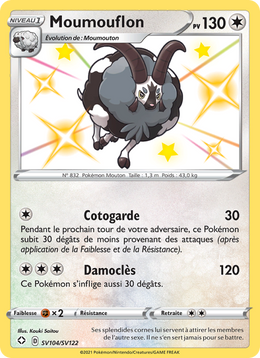 Moumouflon SV104/195 — Pokémon Destinées Radieuses (SHF)