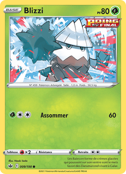 Blizzi 9/233 Pokémon Règne de Glace (CRE)