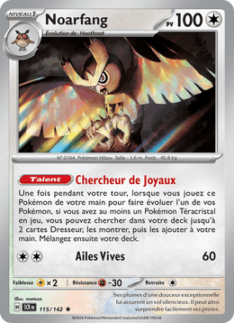 Noarfang 115/175 Pokémon Couronne Stellaire (EV07)
