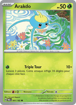 Arakdo 001/266 Pokémon Faille Paradoxe (EV04)