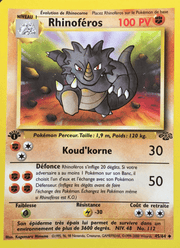Rhinoféros 45/64 Pokémon Jungle (JU)