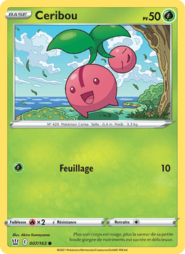 Ceribou 7/183 Pokémon Styles de combat (BST)