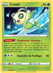 Celebi 3/73 Pokémon Destinées Radieuses (SHF)
