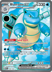 Tortank-ex 184/207 — Pokémon 151 (MEW)