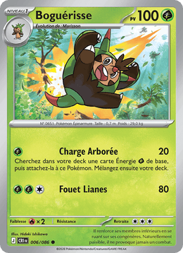 Boguérisse 006/122 Pokémon Chaos Ascendant (ME04)