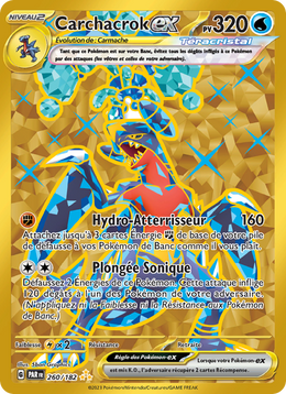 Carchacrok-ex - Garchomp ex - Faille Paradoxe 260