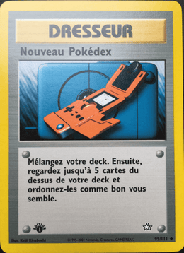 Nouveau Pokédex 95/111 Pokémon Neo Genesis (N1)