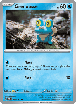 Grenousse 056/226 Pokémon Mascarade Crépusculaire (EV06)