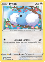 Tylton 132/237 Pokémon Évolution Céleste (EVS)