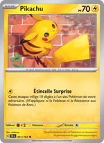 Pikachu 051/218 Pokémon Forces Temporelles (EV05)