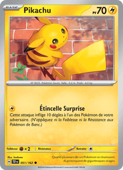 Pikachu 051/218 Pokémon Forces Temporelles (EV05)