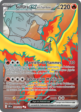 Sulfura-ex de la Team Rocket - Team Rocket's Moltres ex - Rivalités Destinées 208