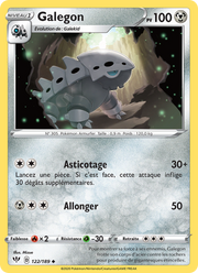 Galegon 122/201 Pokémon Ténèbres Embrasées