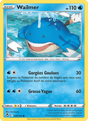 Wailmer 037/215 Pokémon Tempête Argentée (SIT)